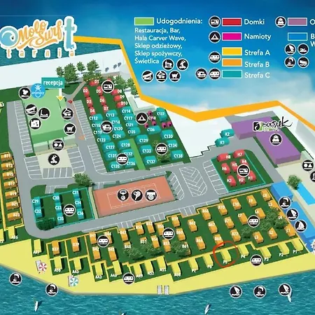 Кемпинг Molo Surf By Q4camp *